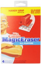 Mr Clean Magic Eraser Handy-Grip All Purpose Refills, 4 Count