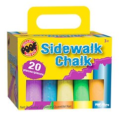 POOF 20-Piece Sidewalk Chalk