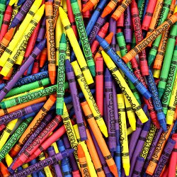 Premium Crayons Case of 264 (6 colors)