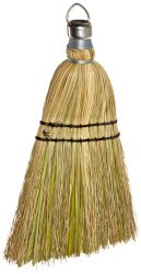 Rubbermaid Commercial FG9B5500YEL Corn Fiber Whisk Broom, Yellow