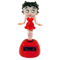 Solar Power Motion Toy – Betty Boop, Colors May Vary