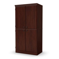South Shore Morgan Collection Storage Cabinet, Royal Cherry