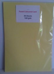 The Art Shop Skipton A4 Coloured Pastel Card 30 Sheets – 1 Pack