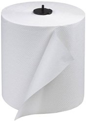 Tork 290089 Advanced Single-Ply Hand Roll Towel, White