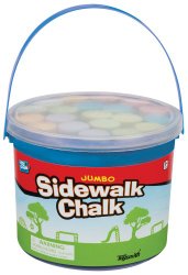 ToySmith Jumbo Sidewalk Chalk – 20 chalks