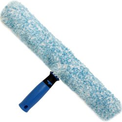 Unger 963920C 14-Inch Window Scrubber with Microfiber, Overmold Grip Connect and Clean Locking System