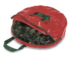 Whitmor 6129-5349 Christmas Wreath and Garland Storage Bag