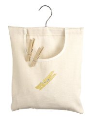 Whitmor 6462-789 Canvas Clothespin Bag