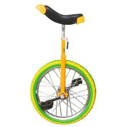 18 inch Wheel Unicycle Lemon