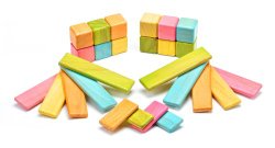26 Piece Tegu Discovery Magnetic Wooden Block Set, Tints