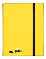 9 Pocket Binder Yellow Ultra Pro