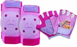 Bell Princess Pads and Gloves Protective Gear