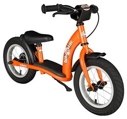 Bikestar 12 inch (30.5cm) Kids Balance Bike / Kids Running Bike – Classic – Orange
