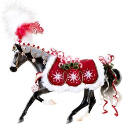 Breyer 2015 Holiday Horse Peppermint Kiss Doll