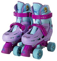 Disney Frozen Kids Roller Skates, Size 1-4 (Adjustable)