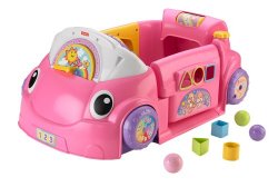 Fisher-Price Laugh & Learn Smart Stages Crawl Around Car (Pink)