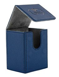 Flip Deck Case 80+ XenoSkin Standard Size Blue Card Game