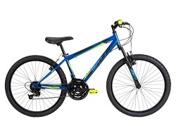 Huffy Bicycle Company Boys Number 24325 Alpine Bike, 24-Inch, Metallic Blue
