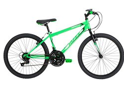 Huffy Bicycle Company Boys Number 24505 Granite Bike, 24-Inch, Neon Green
