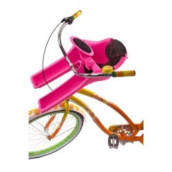 iBert Safe-T-Seat with New Wheel Fun Comfy Front Babyseat in Pink