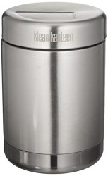 Klean Kanteen Food Canister Vacuum Insulated (with Insulated Lid), 16-Ounce, Brushed Stainless