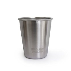 Klean Kanteen Steel Cup, 10-Ounce, Brushed Stainless