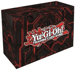 Konami Yugioh Card Game Storage Red Dual Double Deck Box (Version #3 – Red)