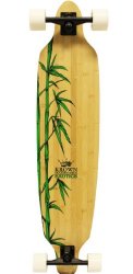 Krown Krex 2 Bamboo Freestyle Complete Longboard, 9.25×41-Inch