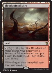Magic: the Gathering – Bloodstained Mire (230/269) – Khans of Tarkir