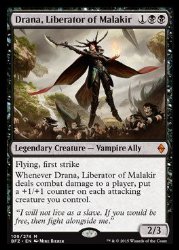 Magic: the Gathering – Drana, Liberator of Malakir (109/274) – Battle for Zendikar
