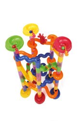 Marble Run Construction Toy Race Building Set Coaster Track Toyrific Deluxe 74pc