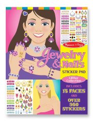 Melissa & Doug Jewelry & Nails Sticker Pad