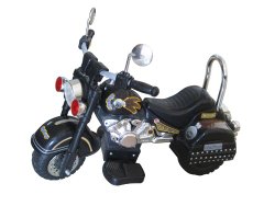 Merske Harley Style 6V Battery Operated Kids Motorcycle, Black