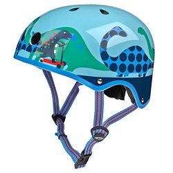 Micro Blue Scootersauras Helmet – Small (48-53cm)