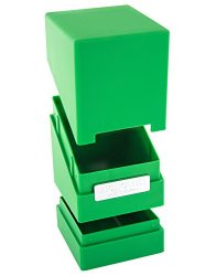 Monolith Deck Case 100+ Standard Size Green Card Game