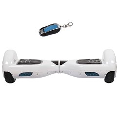 Moonet Two Wheels Smart Self Balancing Unicycle Scooters Drifting Board Electric Remote Control With LED Light White