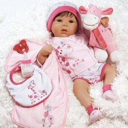 Paradise Galleries Lifelike Realistic Baby Doll, Tall Dreams, 19-inch Weighted Baby, for Ages 3+