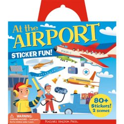 Peaceable Kingdom / Sticker Fun! At the Airport 80 Reusable Sticker Tote
