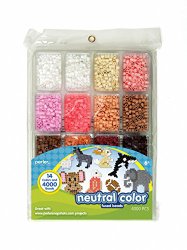 Perler Fused Bead Tray 4000/Pkg-Neutral Color