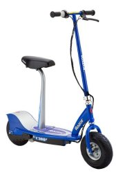 Razor E300S Seated Electric Scooter (Blue, 41 x 17 x 42-Inch)