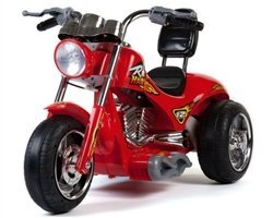 Red Hawk Motorcycle 12V in Red