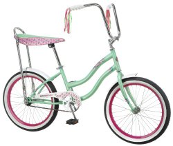 Schwinn Girl’s Mist Polo Bike, 20-Inch, Mint