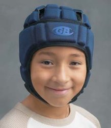 Soft Protective Helmet, Size Small (19.5-20.5 inches), Blue