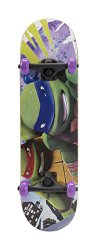 Teenage Mutant Ninja Turtles Playwheels 28″ Complete Skateboard (Masked Mutants)