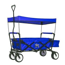 The Wagon Store-Folding Blue Sport Wagon with Matching Cooler Bag