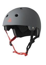 Triple Eight Certified Rubber Helmet (Gun Mat, Large/X-Large)