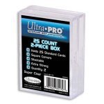 Ultra Pro 25count 2-Piece Plastic Box 2-pack