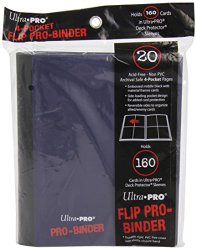 Ultra Pro PRO-Binder, 4-Pocket, Blue/Black