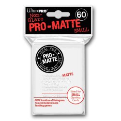 Ultra Pro Pro-Matte White Deck Protector- Small Size (60 Sleeves)