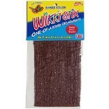 Wikki Stix WIKKI-823 6-Inch Molding and Sculpting Stick, Brown, 36-Pack